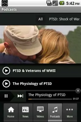 PTSD Support android App screenshot 0